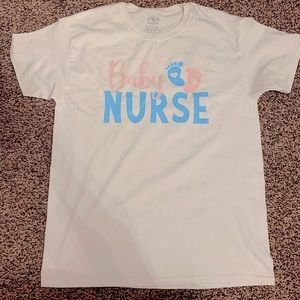 Baby Nurse shirt. Perfect with scrubs or without.